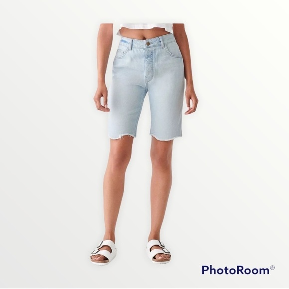 NWT DL 1961 x SHOPBOP Clara Bermuda Short, Size 32 - Picture 3 of 8